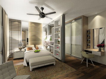 Online design Modern Bedroom by Norhayati I. thumbnail
