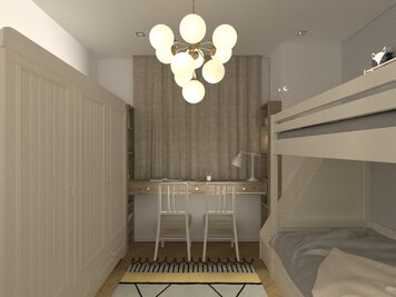 Online design Modern Kids Room by Sahar M. thumbnail