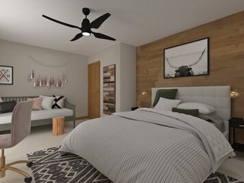 Online design Eclectic Bedroom by Dragana V. thumbnail