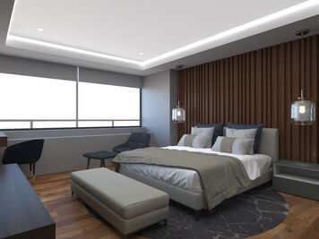 Online design Contemporary Bedroom by Sophia A. thumbnail