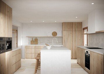 Online design Modern Kitchen by Anna Y. thumbnail