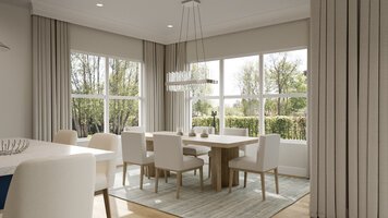 Online design Contemporary Combined Living/Dining by Selma A. thumbnail