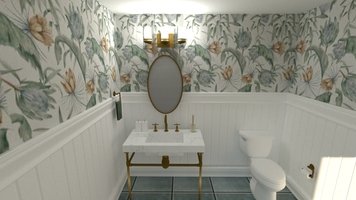 Online design Country/Cottage Bathroom by Terese F. thumbnail