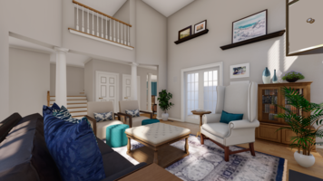 Online design Traditional Living Room by Picharat A. thumbnail