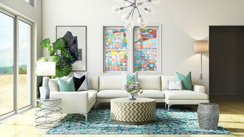 Online design Transitional Living Room by Adrian D. thumbnail