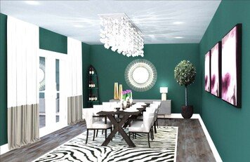 Online design Glamorous Dining Room by Melissa G. thumbnail