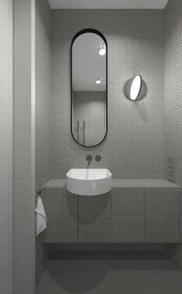 Online design Modern Bathroom by Agata M. thumbnail