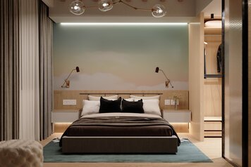 Online design Modern Bedroom by Marcu E. thumbnail