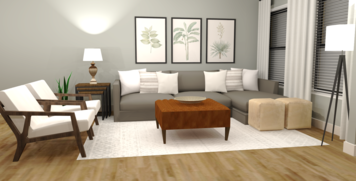 Online design Modern Living Room by Amber K. thumbnail