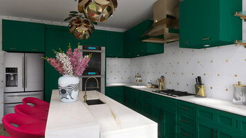 Online design Modern Kitchen by Sierra G. thumbnail