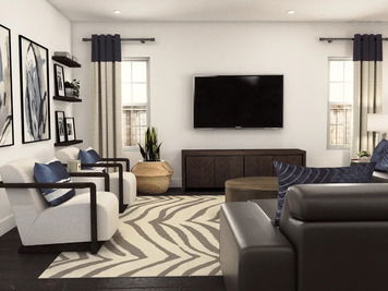 Online design Transitional Living Room by Taron H. thumbnail