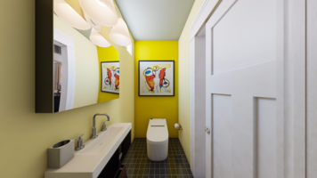 Online design Contemporary Bathroom by Annika M. thumbnail