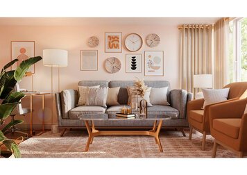 Online design Eclectic Living Room by María R. thumbnail