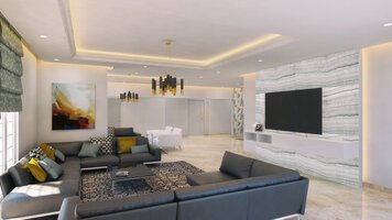 Online design Contemporary Living Room by Jaffer S. thumbnail