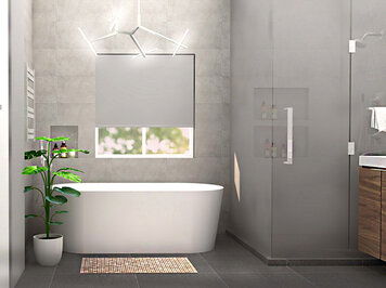 Online design Contemporary Bathroom by Ani K. thumbnail
