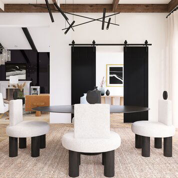 Online design Contemporary Dining Room by Ana A. thumbnail