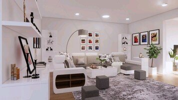 Online design Modern Living Room by Fereshteh H. thumbnail