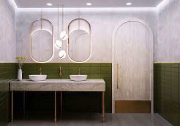Online design Modern Bathroom by Beyzanur K. thumbnail