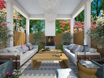 Online design Contemporary Patio by Dale C. thumbnail