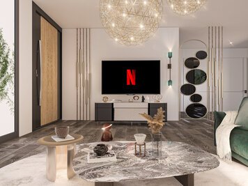Online design Modern Living Room by Esra S. thumbnail