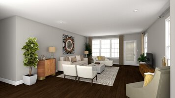 Online design Contemporary Living Room by lila n. thumbnail