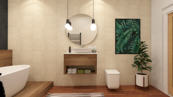 Online design Contemporary Bathroom by Laura S. thumbnail