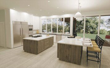 Online design Modern Kitchen by Krystyna A. thumbnail