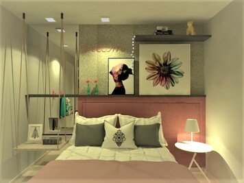 Online design Contemporary Bedroom by Janaina B. thumbnail