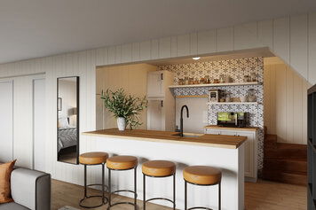 Online design Country/Cottage Kitchen by Farzaneh K. thumbnail
