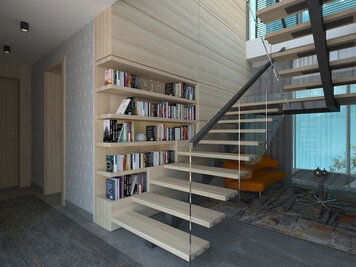 Online design Modern Living Room by Farah H. thumbnail