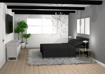 Online design Modern Bedroom by Christina F. thumbnail