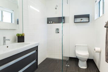 Online design Modern Bathroom by MaryEllen K. thumbnail