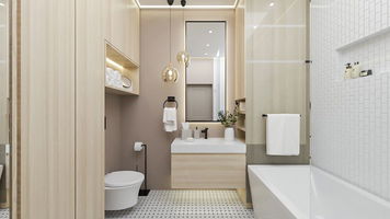 Online design Modern Bathroom by Marya W. thumbnail