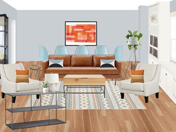Online design Contemporary Living Room by Amisha D. thumbnail