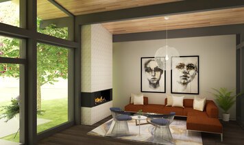 Online design Modern Living Room by Autumn M. thumbnail