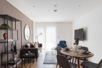 Online design Contemporary Living Room by Monika V. thumbnail