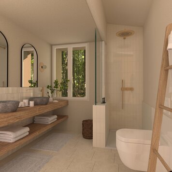 Online design Country/Cottage Bathroom by Anahit G. thumbnail