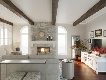 Online design Country/Cottage Living Room by Darya N. thumbnail