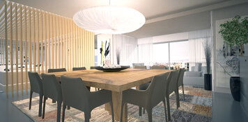 Online design Contemporary Dining Room by Roula S. thumbnail
