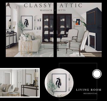 Online design Traditional Living Room by Laura J. thumbnail