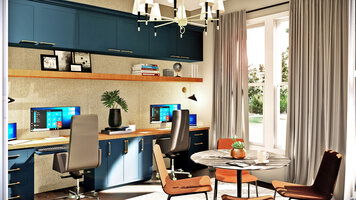 Online design Contemporary Home/Small Office by Jatnna M. thumbnail