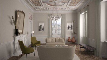 Online design Contemporary Living Room by Ingy T. thumbnail
