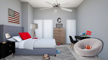Online design Contemporary Bedroom by Stephanie M. thumbnail