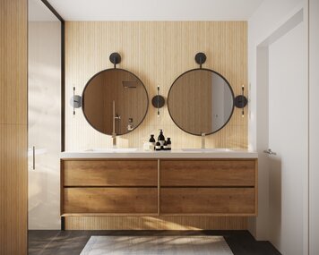 Online design Modern Bathroom by Courtney B. thumbnail