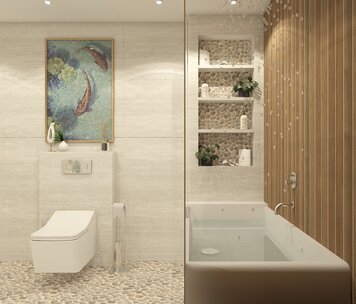 Online design Transitional Bathroom by Suzan S. thumbnail