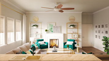 Online design Glamorous Living Room by Adrian D. thumbnail