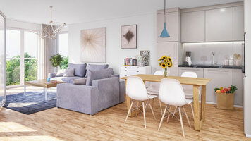 Online design Contemporary Living Room by Rajna S. thumbnail