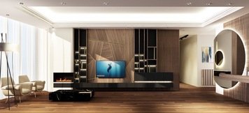 Online design Contemporary Living Room by Sophanie G. thumbnail