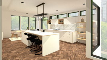 Online design Modern Kitchen by Ornela N. thumbnail