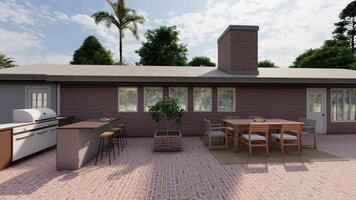 Online design Contemporary Patio by Ghania E. thumbnail